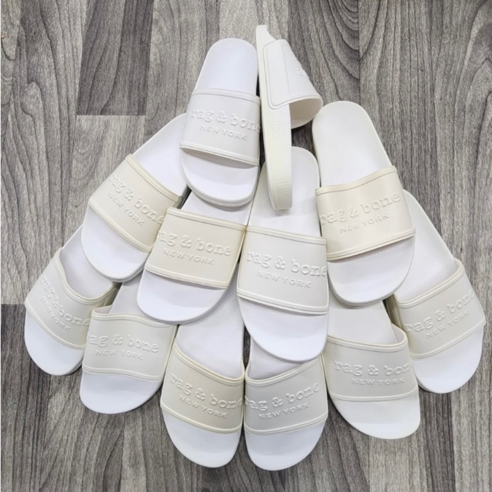 💕🎉HPick🎉RAG & BONE WOMEN’S POOL SLIDES SLIP-ONS Sandals Size - Various BNIB - Picture 3 of 15